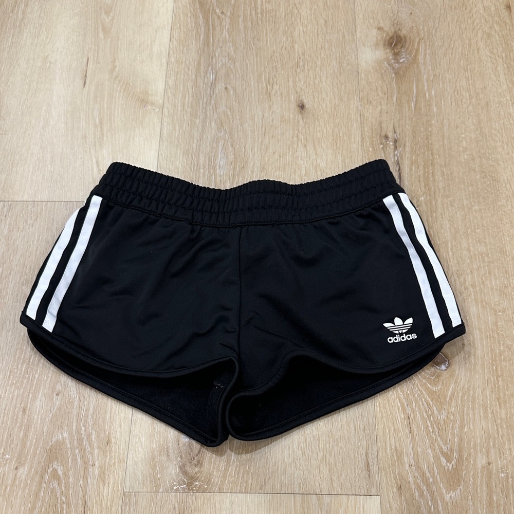Adidas Shorts with White Stripes